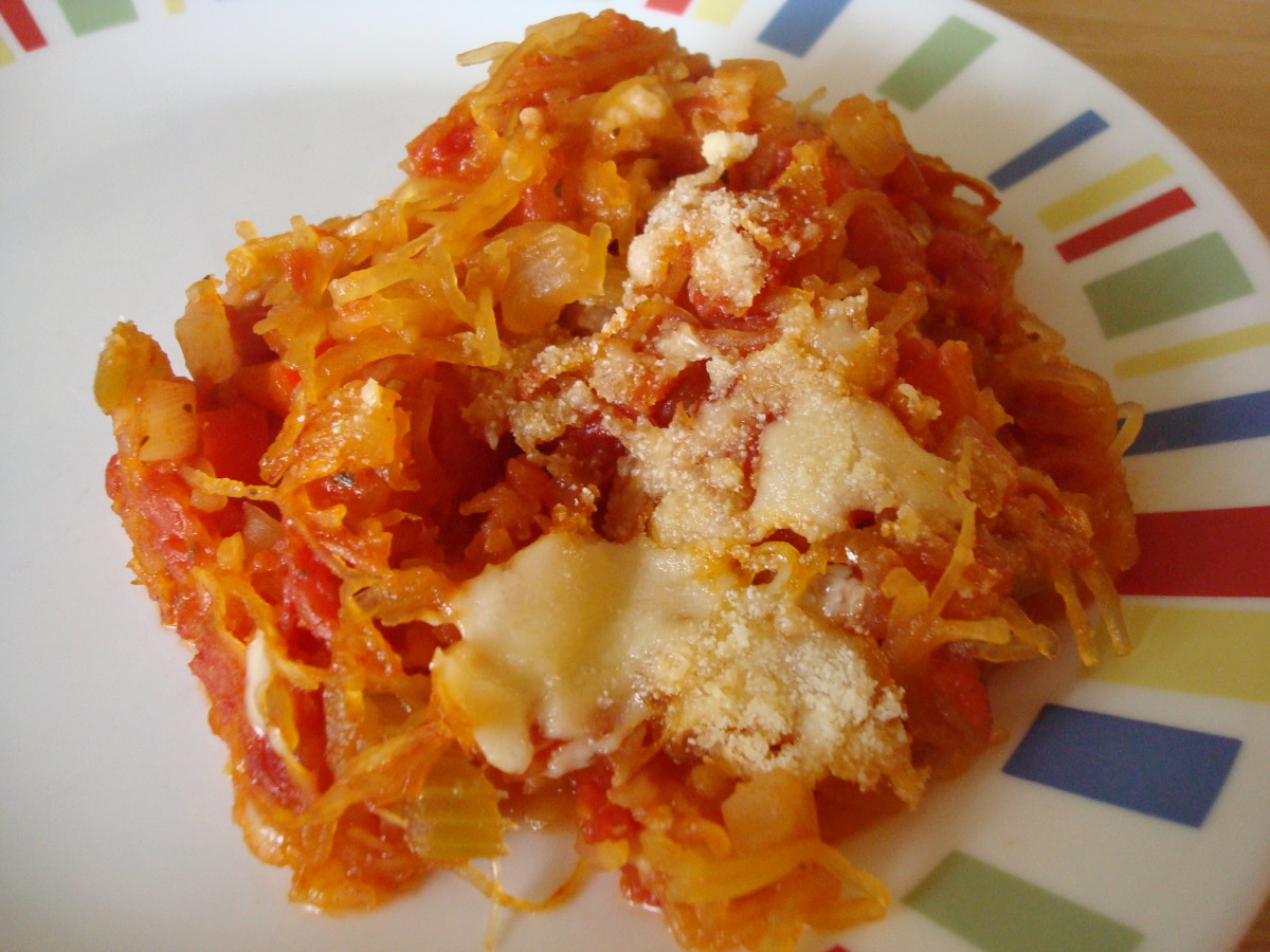 Low-Carb Spaghetti Squash Casserole image