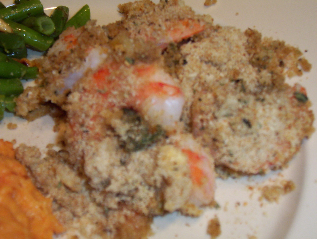 Baked & Delicious Stuffed Shrimp image