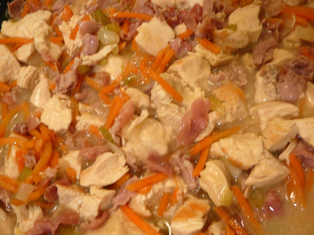 Classic French Chicken in White Wine Sauce