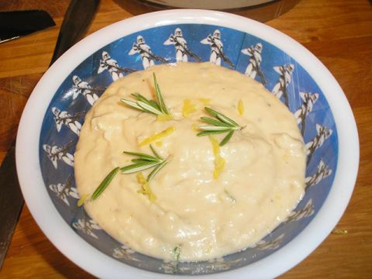 Rosemary-Lemon Bean Puree image