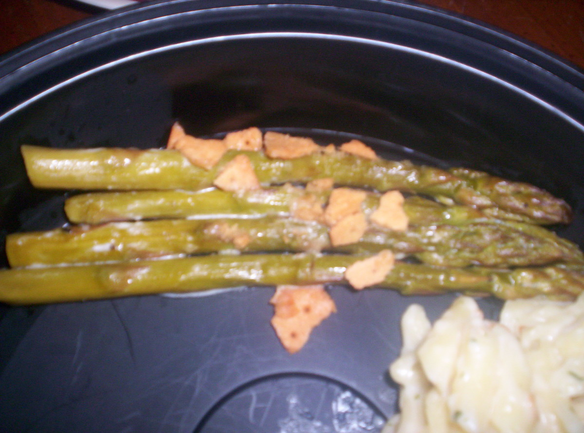 Easy Creamy Baked Asparagus (Gluten Free)_image