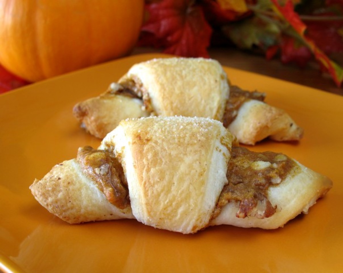 Pumpkin Crescent Rolls Recipe Dessert Food Com