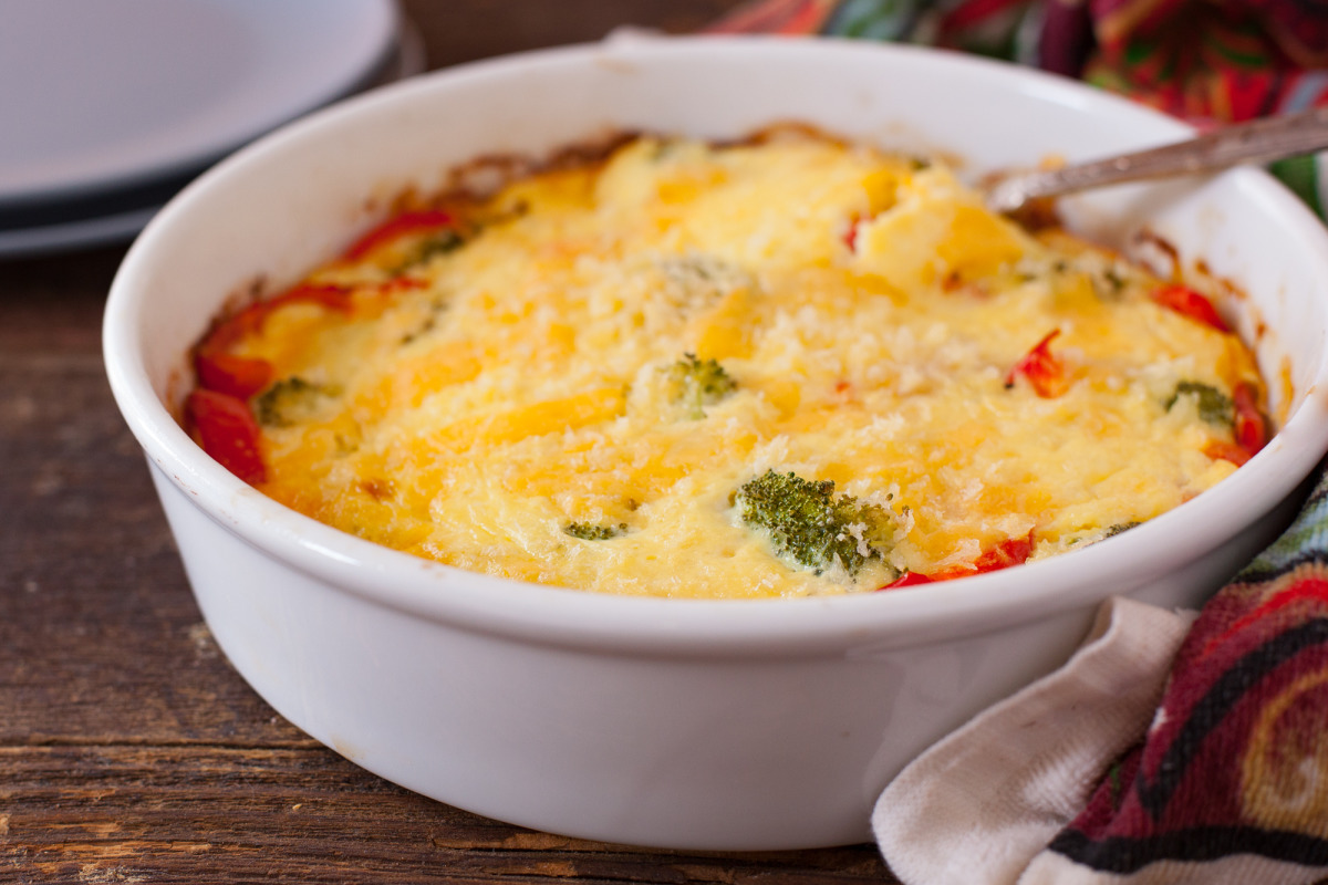 Low-Carb Broccoli Gratin-image