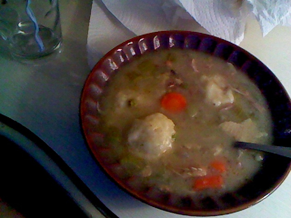 Stewed Chicken And Dumplings-image
