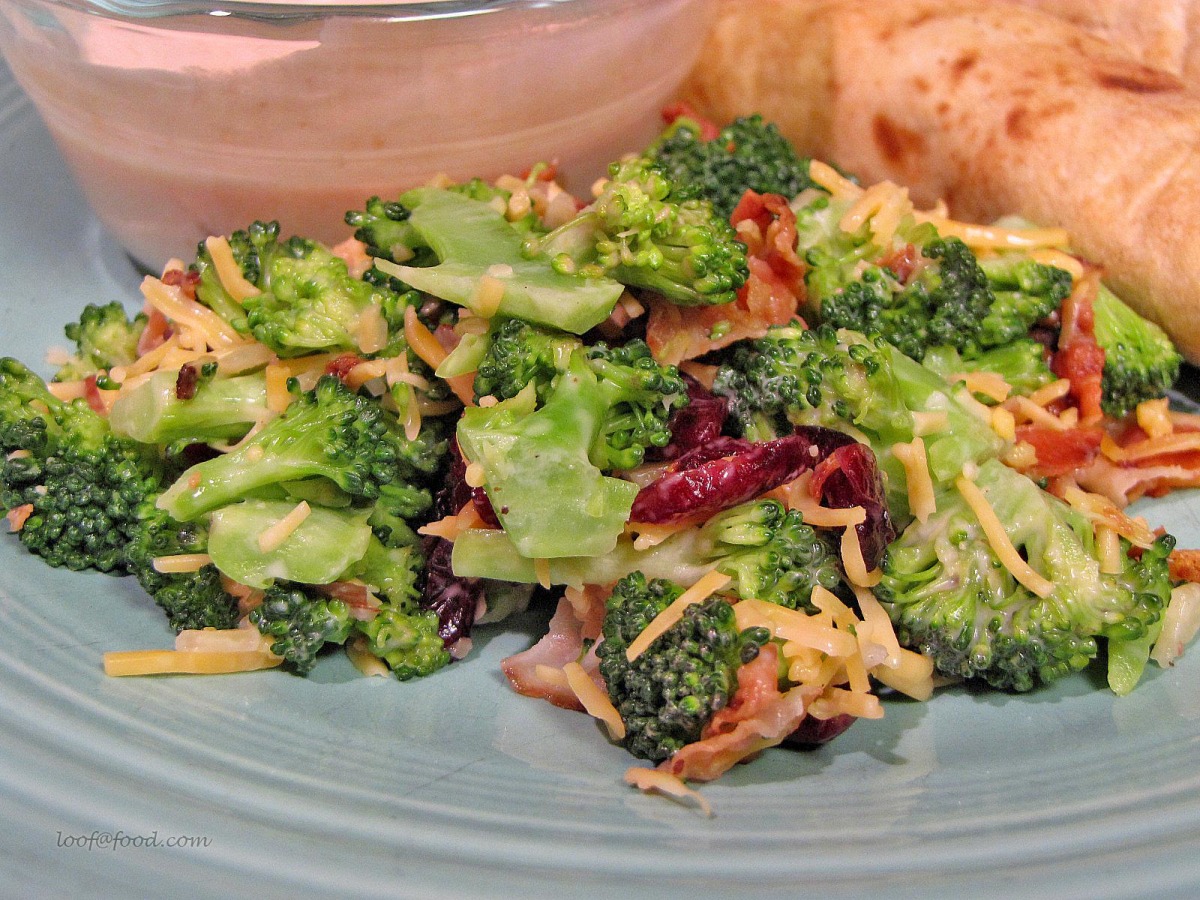 Broccoli and Cranberry Salad image