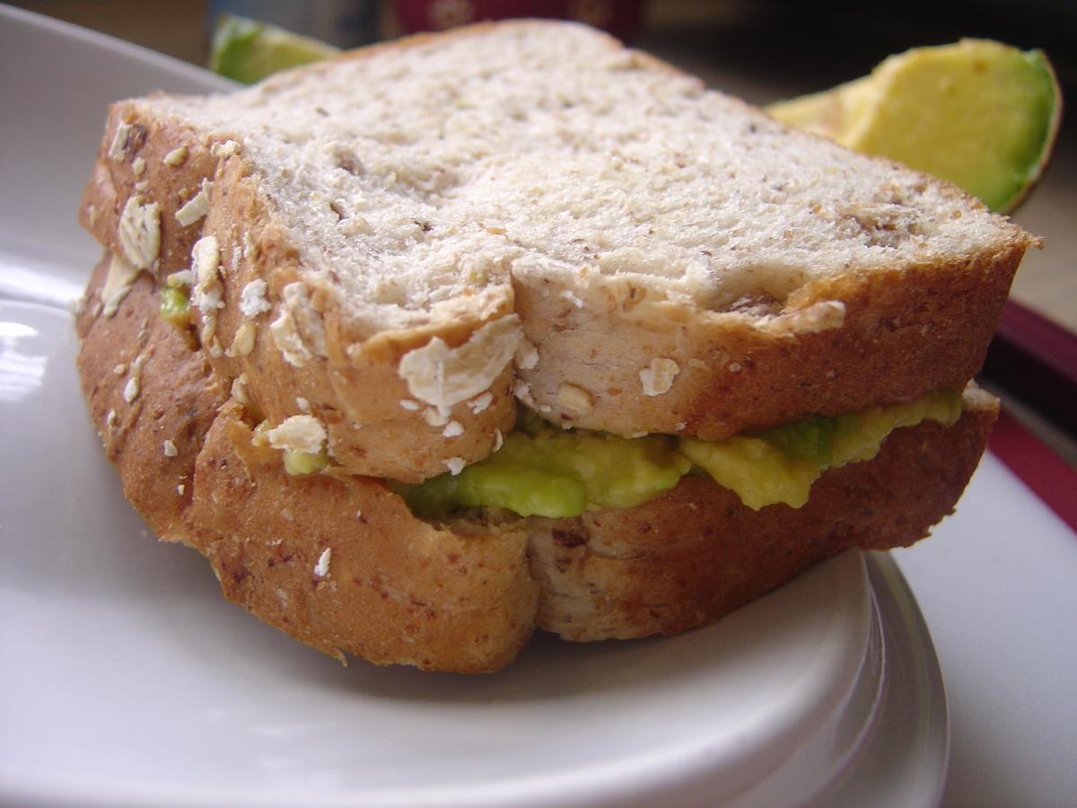 Avocado Paste Sandwich image