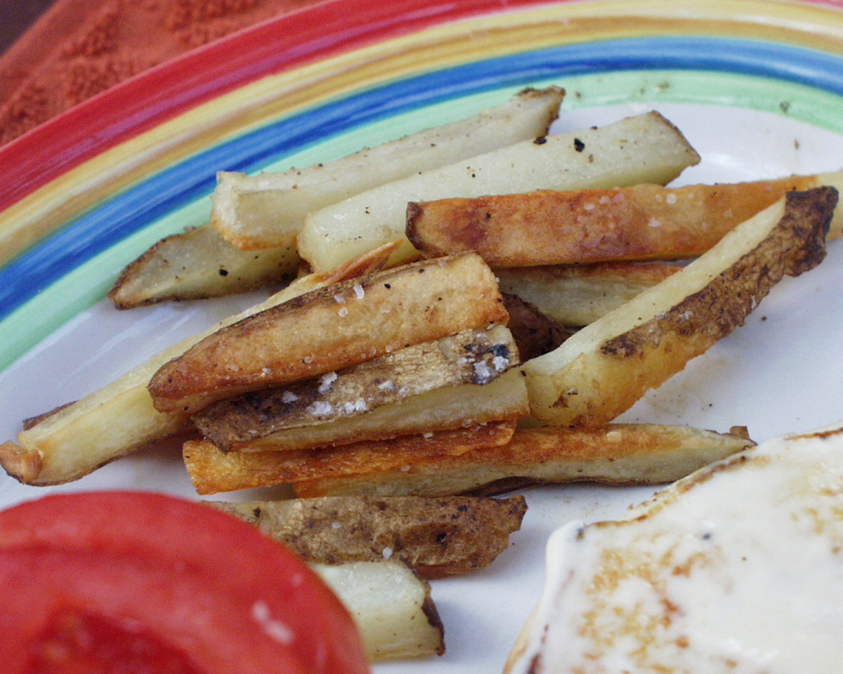 Easiest Low Fat French Fries image