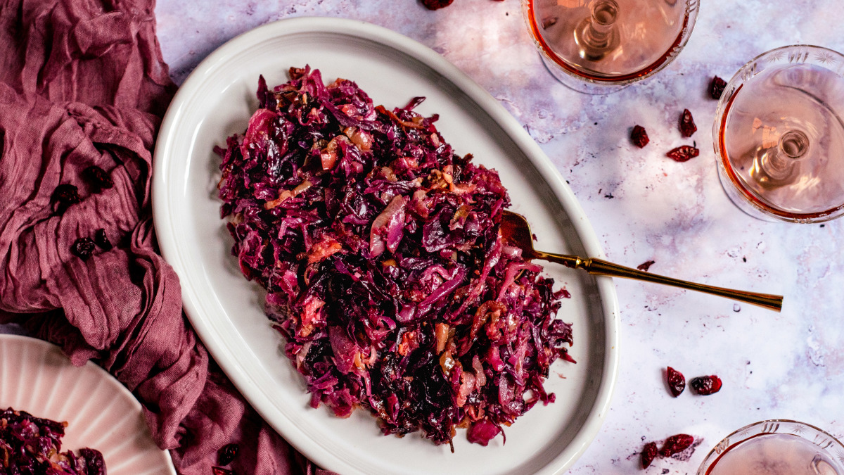 Slow cooker shop red cabbage