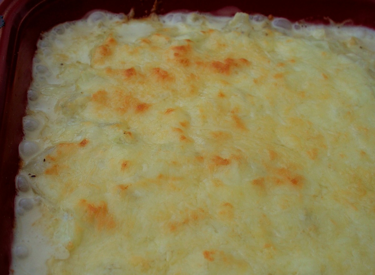 Baked Onions Au Gratin Recipe