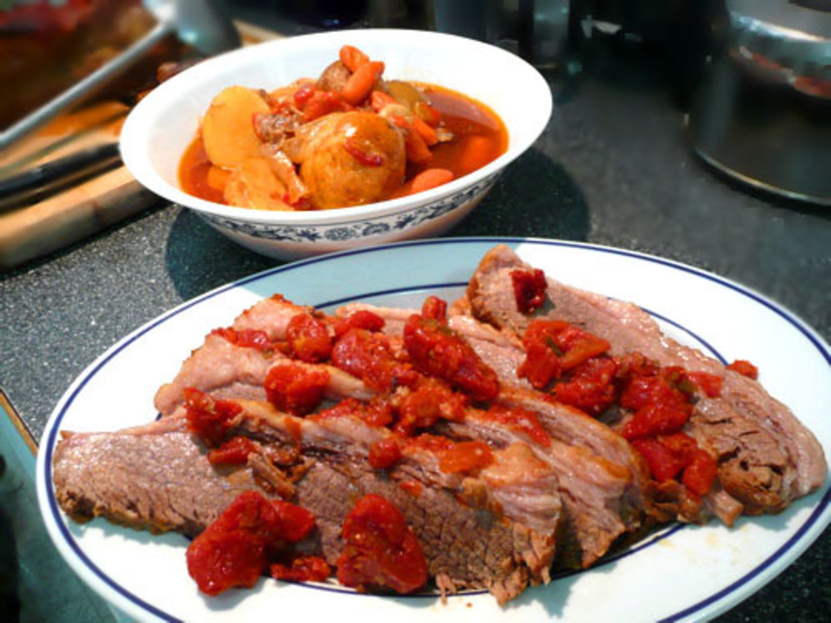 Brisket Pot Roast Style