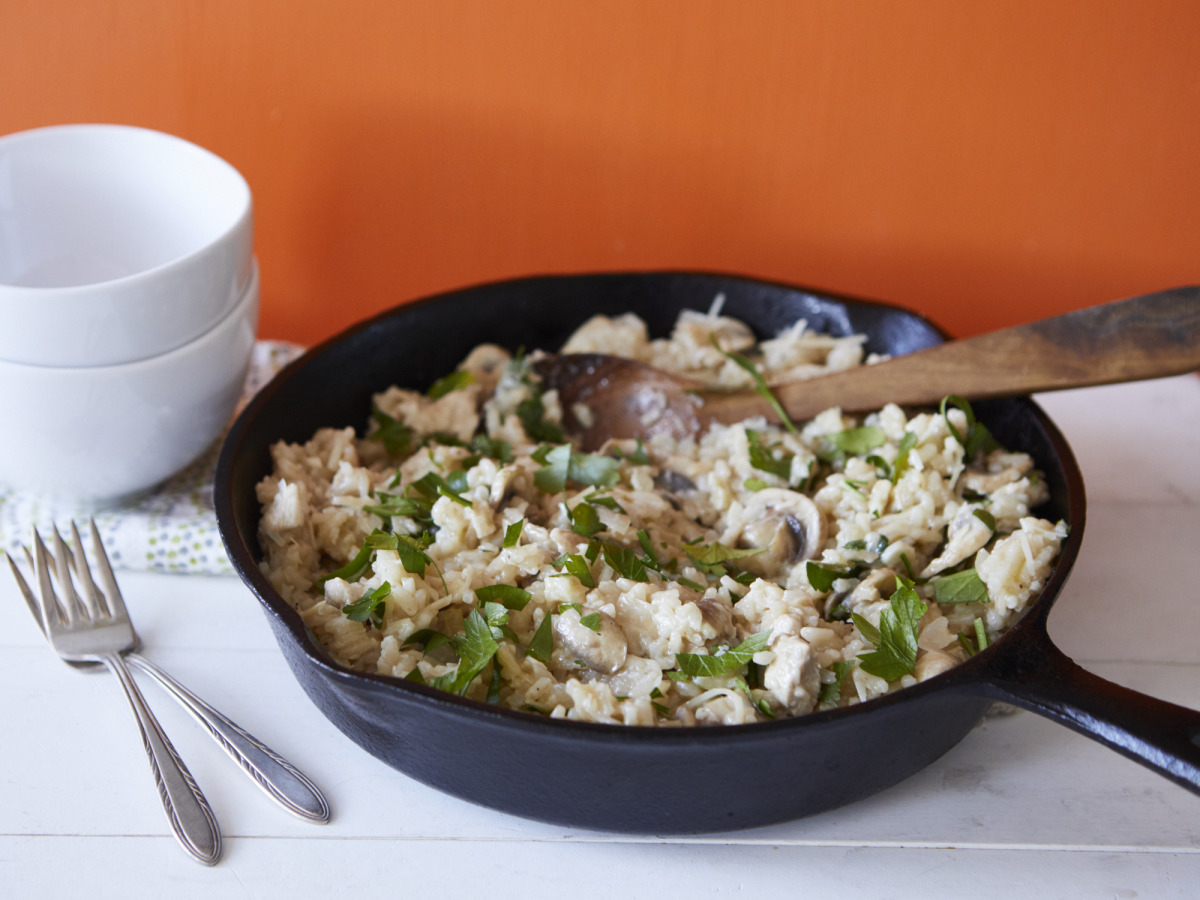 Chicken and mushroom risotto pressure 2025 cooker