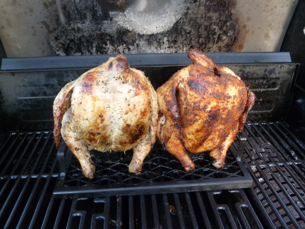 Barbecued Beer Can Chicken image