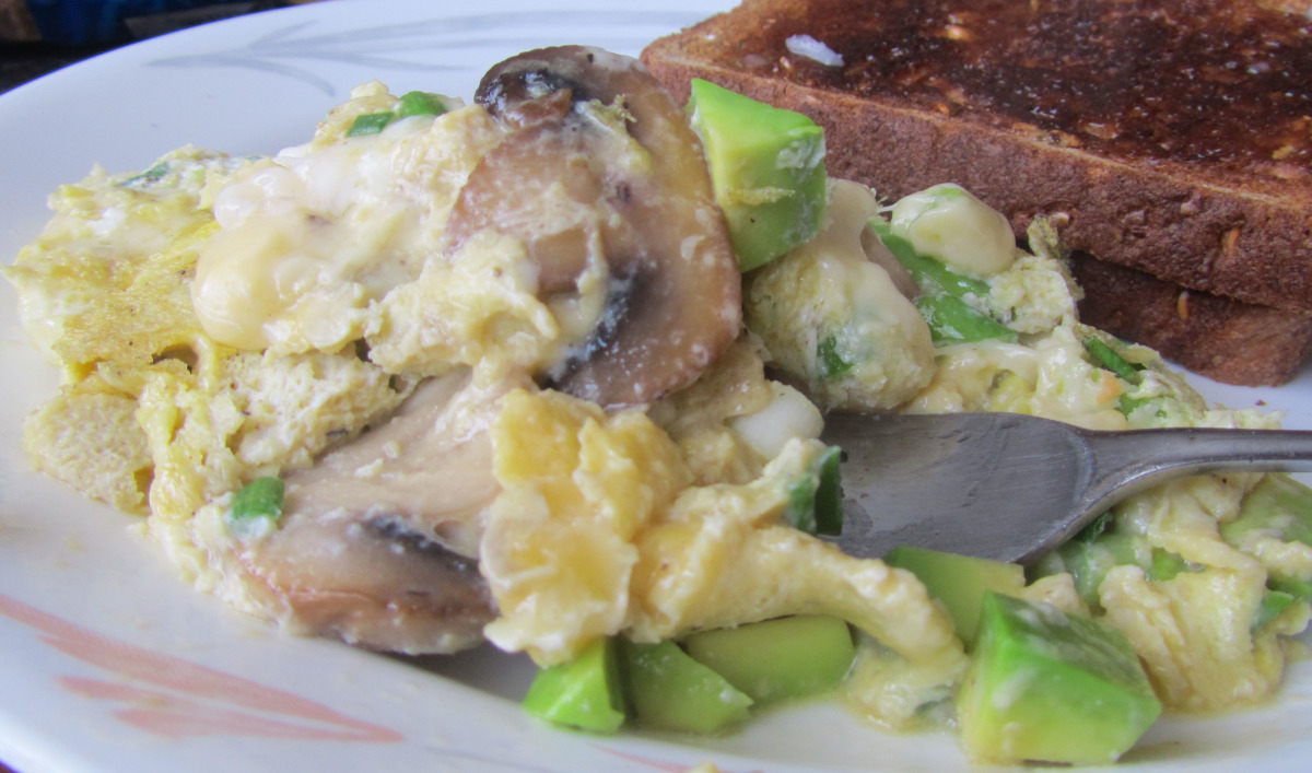 Avocado Lime Omelet - WLS Afterlife