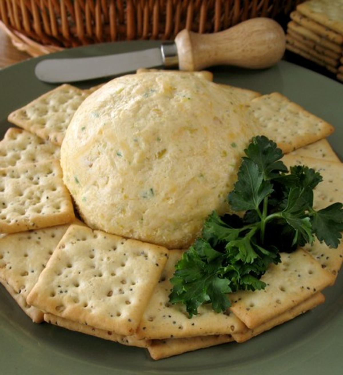 Green Chili Cheese Ball image