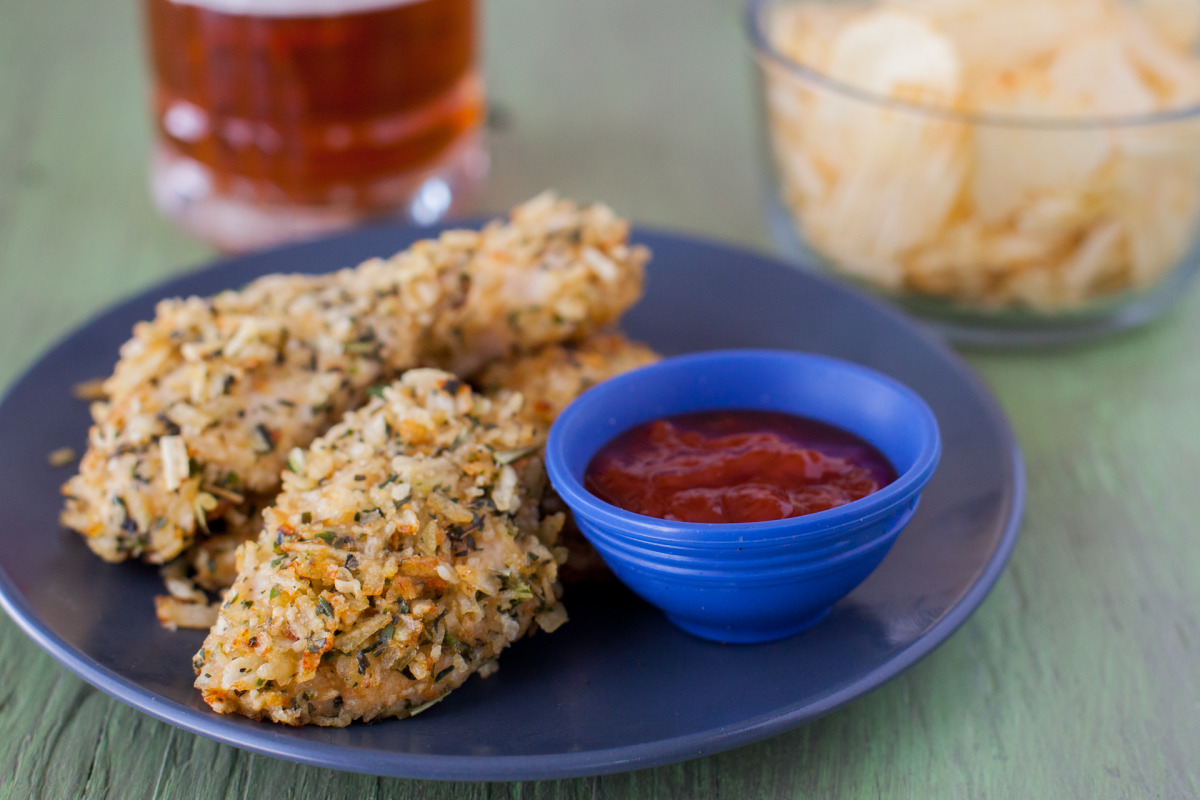 Quick 'n Crunchy Potato Chip Chicken