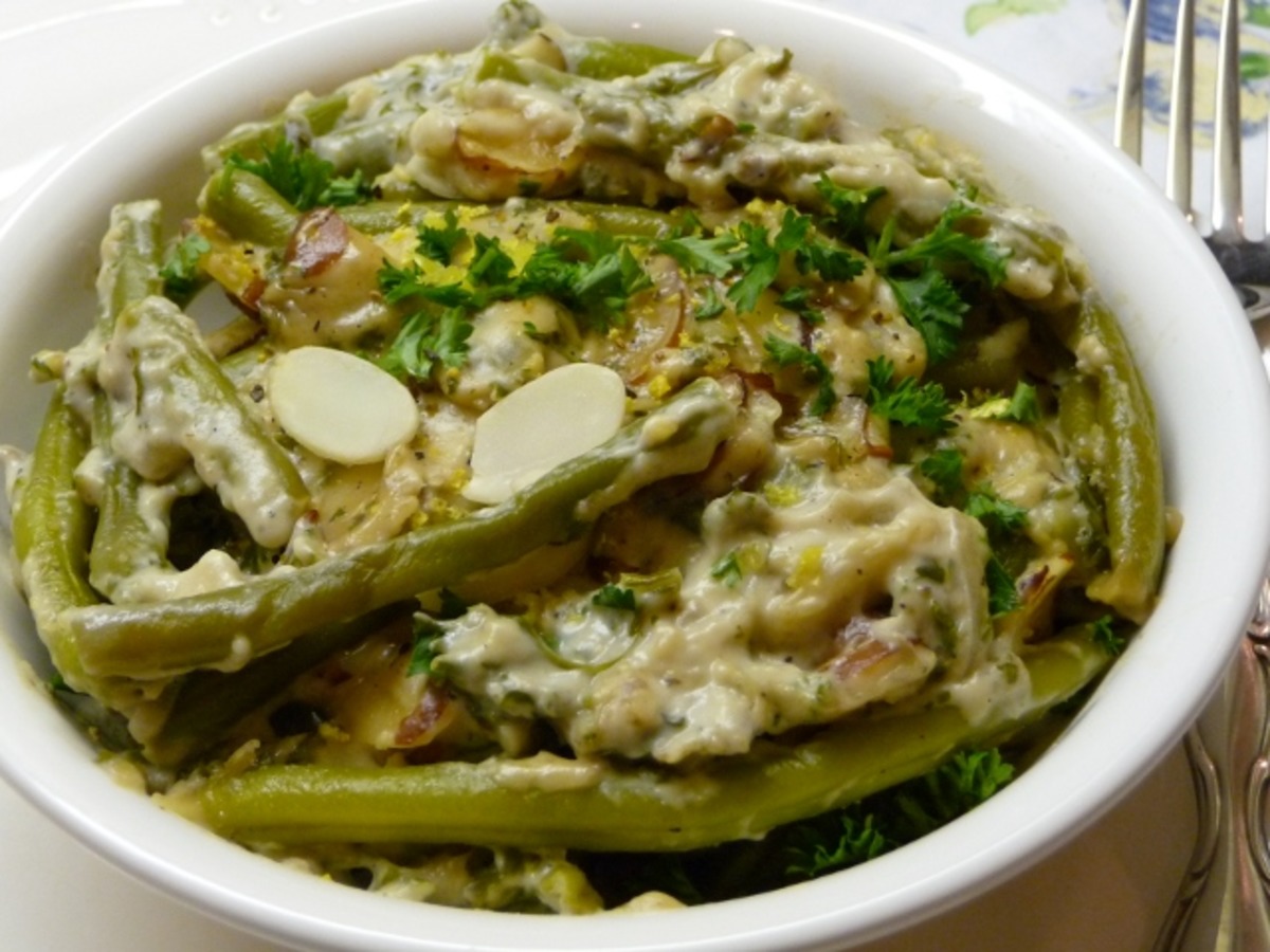 Holiday Green Beans Almondine Casserole Recipe - Food.com