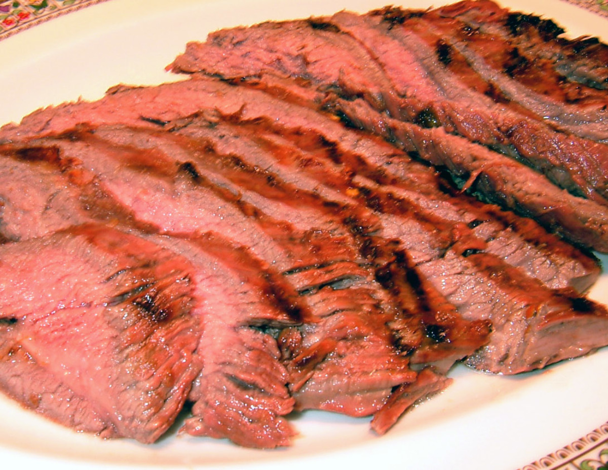 Flank Steak With Lime Marinade image