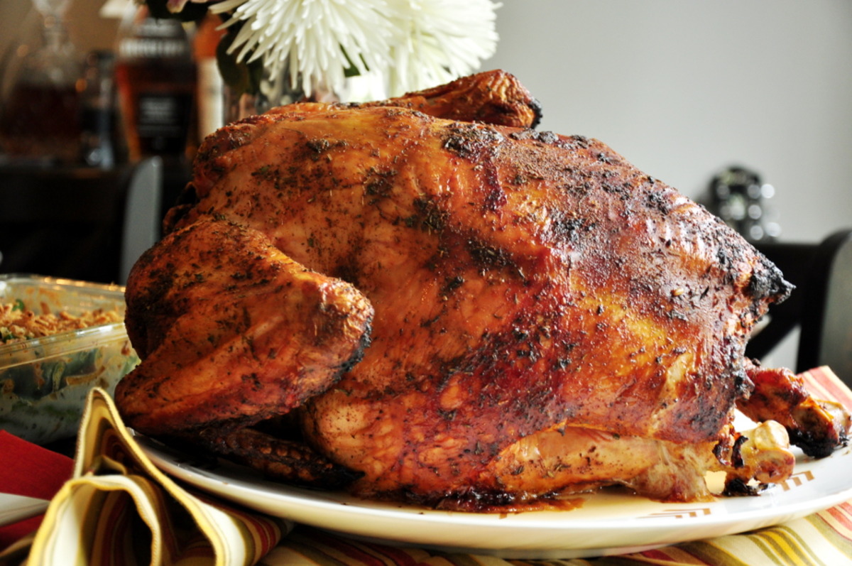Spice-Rubbed Smoked Turkey_image