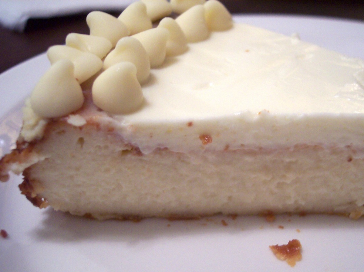 White Velvet Cheesecake image