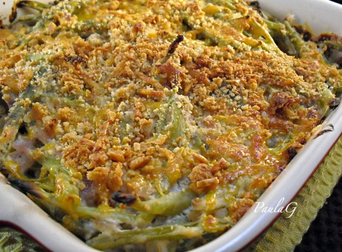 Green Bean Casserole - No Canned Onions or Soup