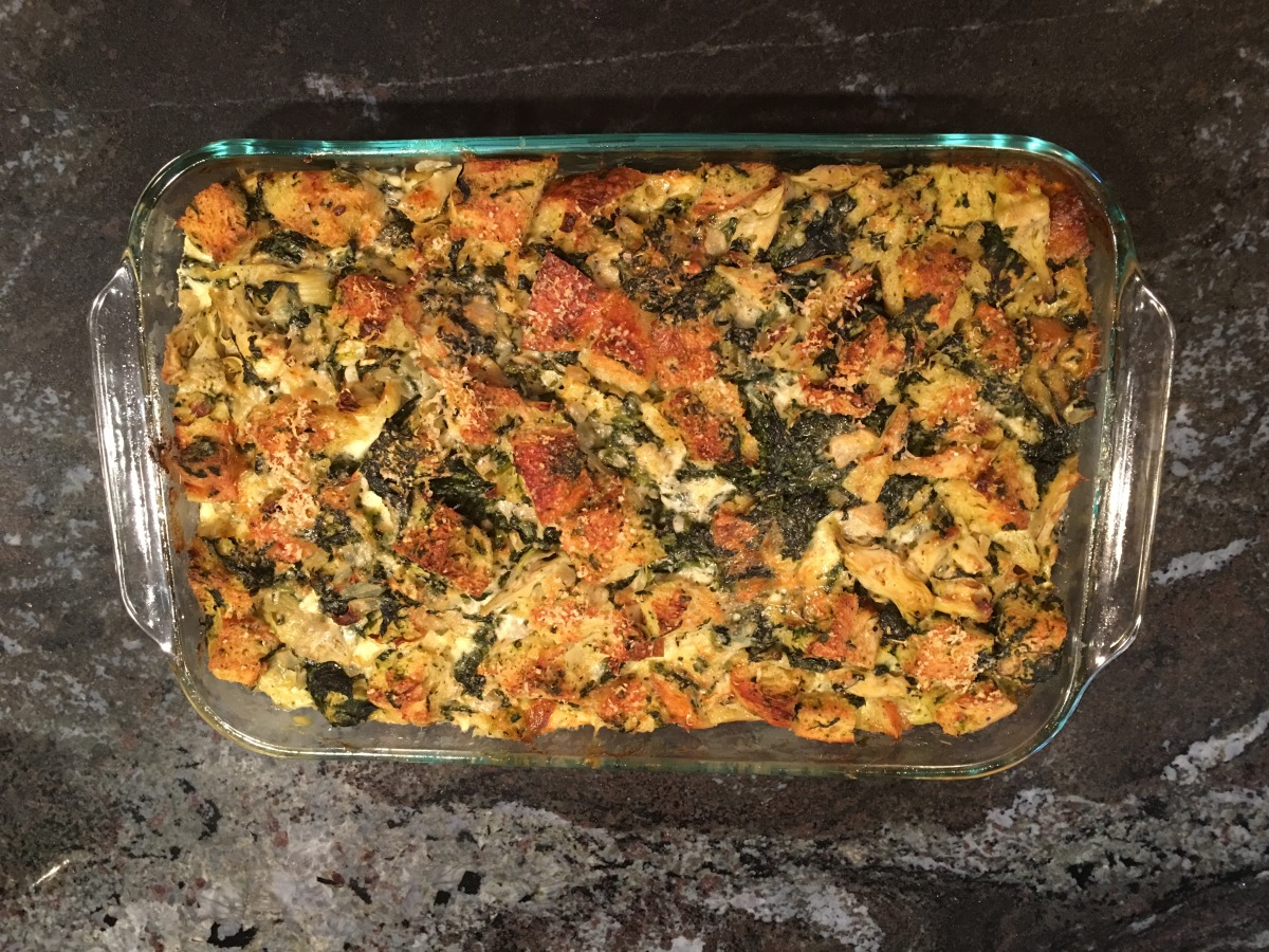 Savory Spinach and Artichoke Stuffing Emeril Lagasse Recipe