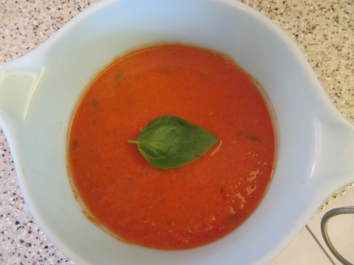 Easy Tomato-Basil Soup