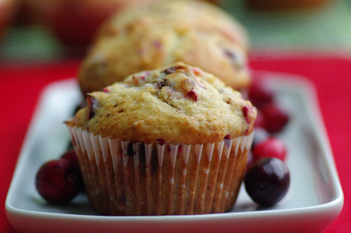 Chocolate Chip Cranberry Muffins-image