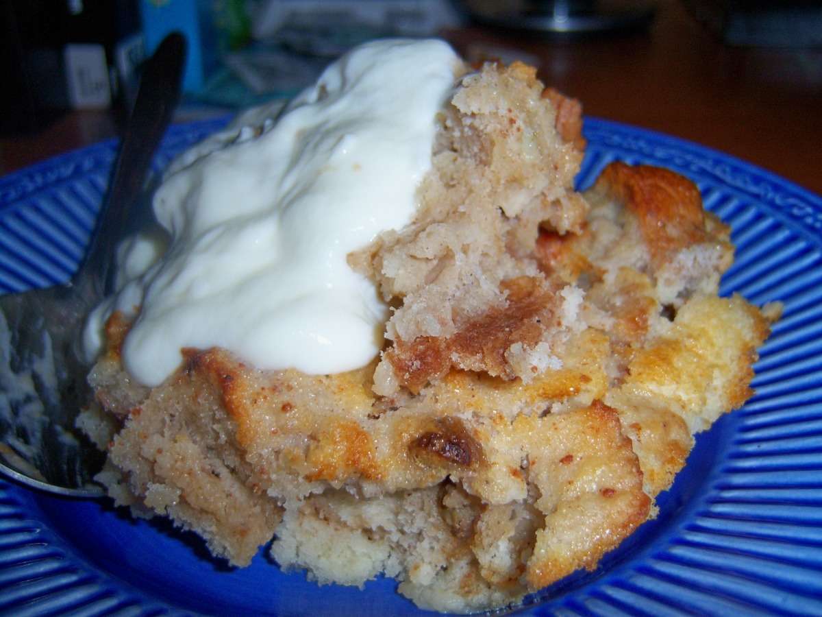 Cinnamon-Raisin Bread Pudding
