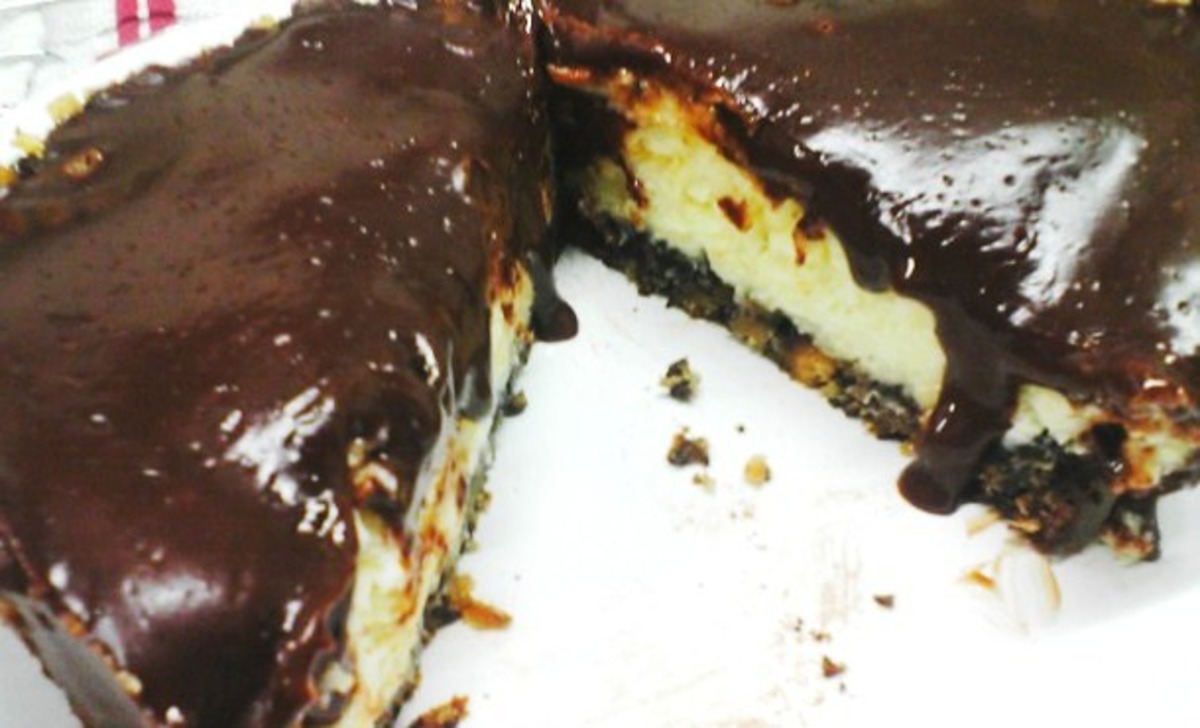 Chocolate Ribbon Cheesecake