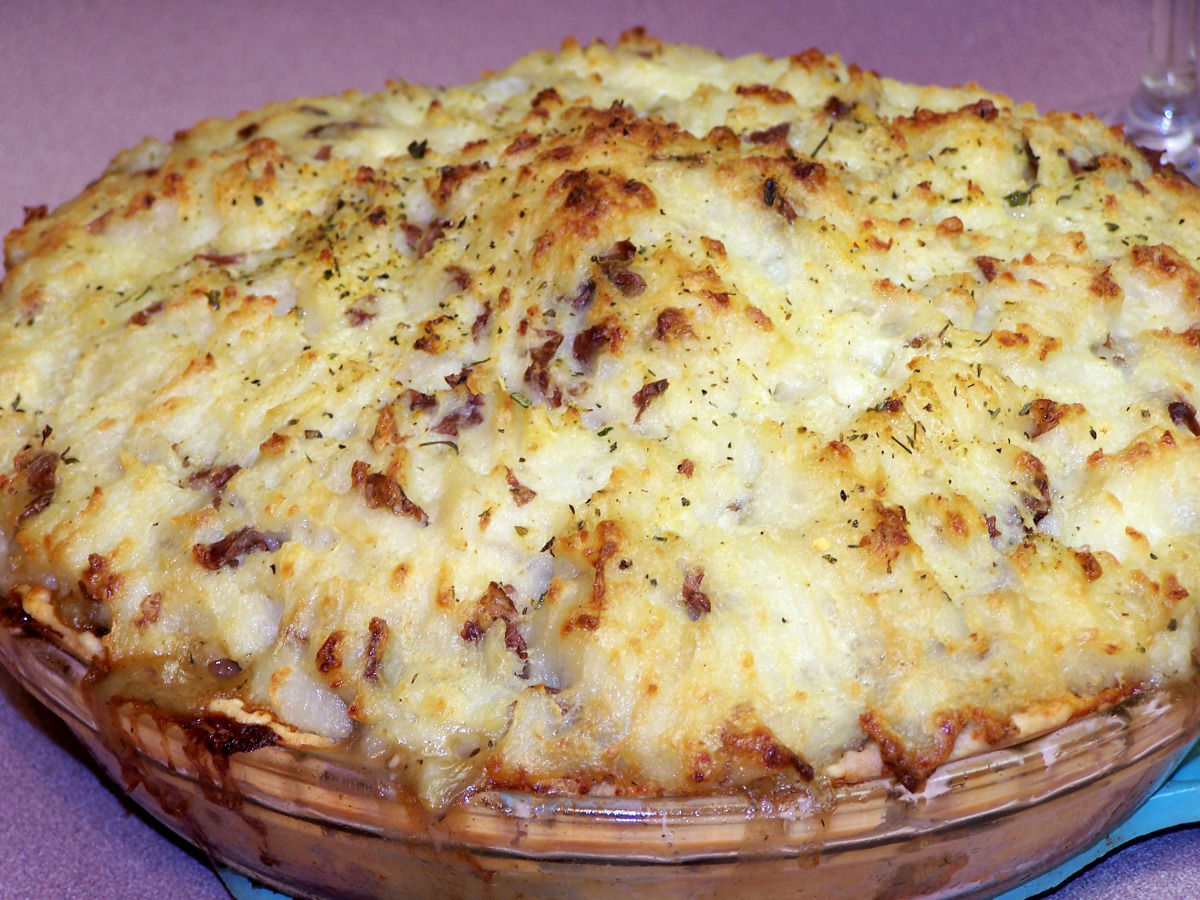 Deep Dish Leftover Turkey Pot Pie
