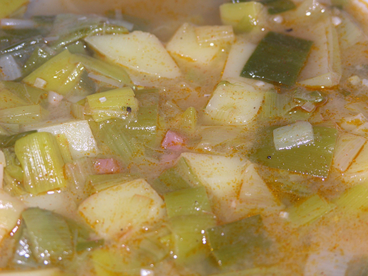 Croatian Leek Stew ( Poriluk Cuspajz”)