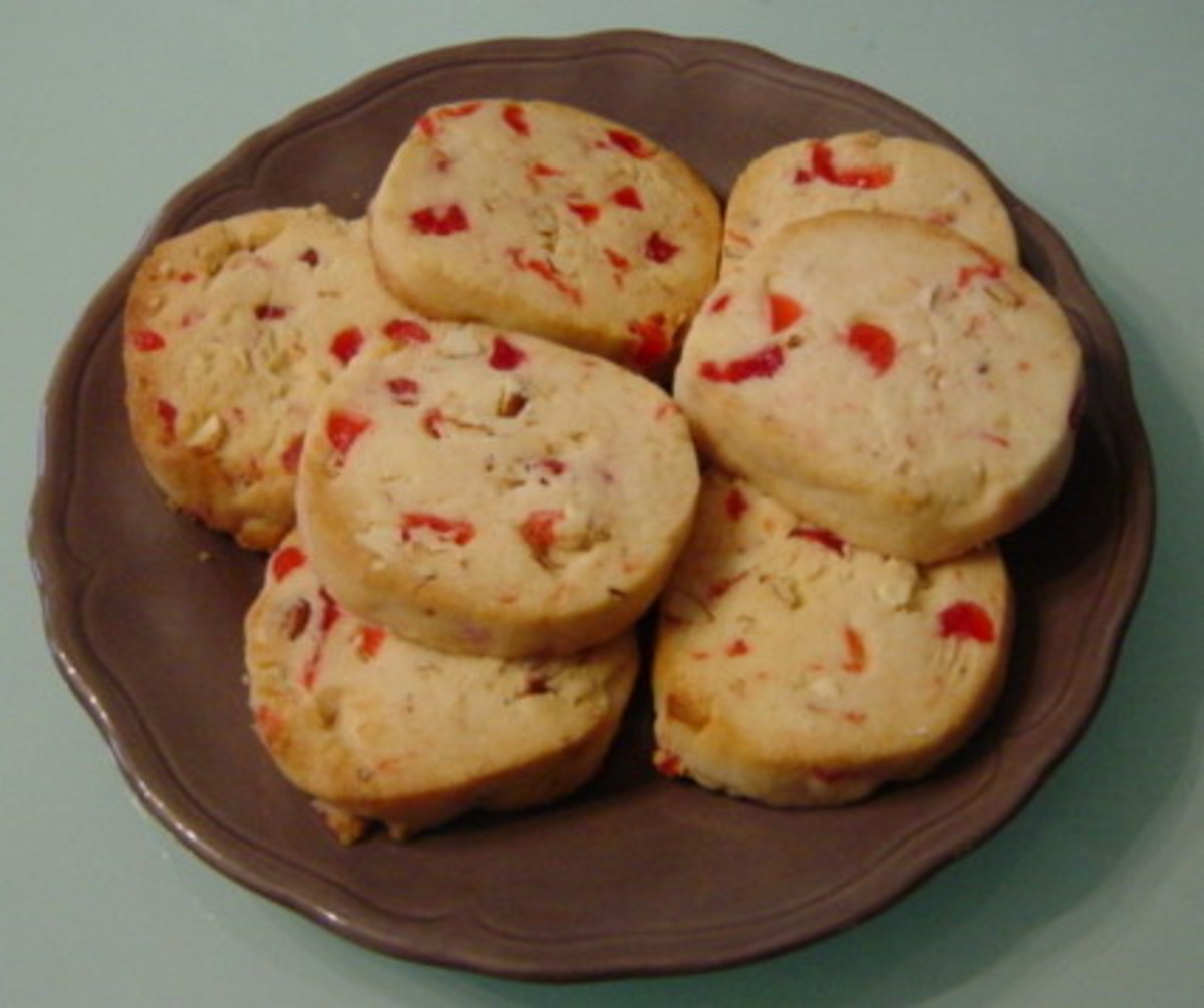 Cherry Almond Butter Cookies image