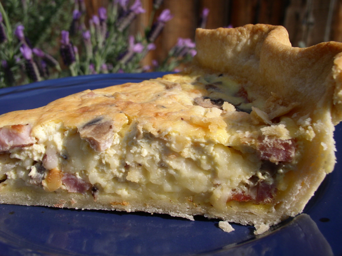 Ham & Bacon Quiche