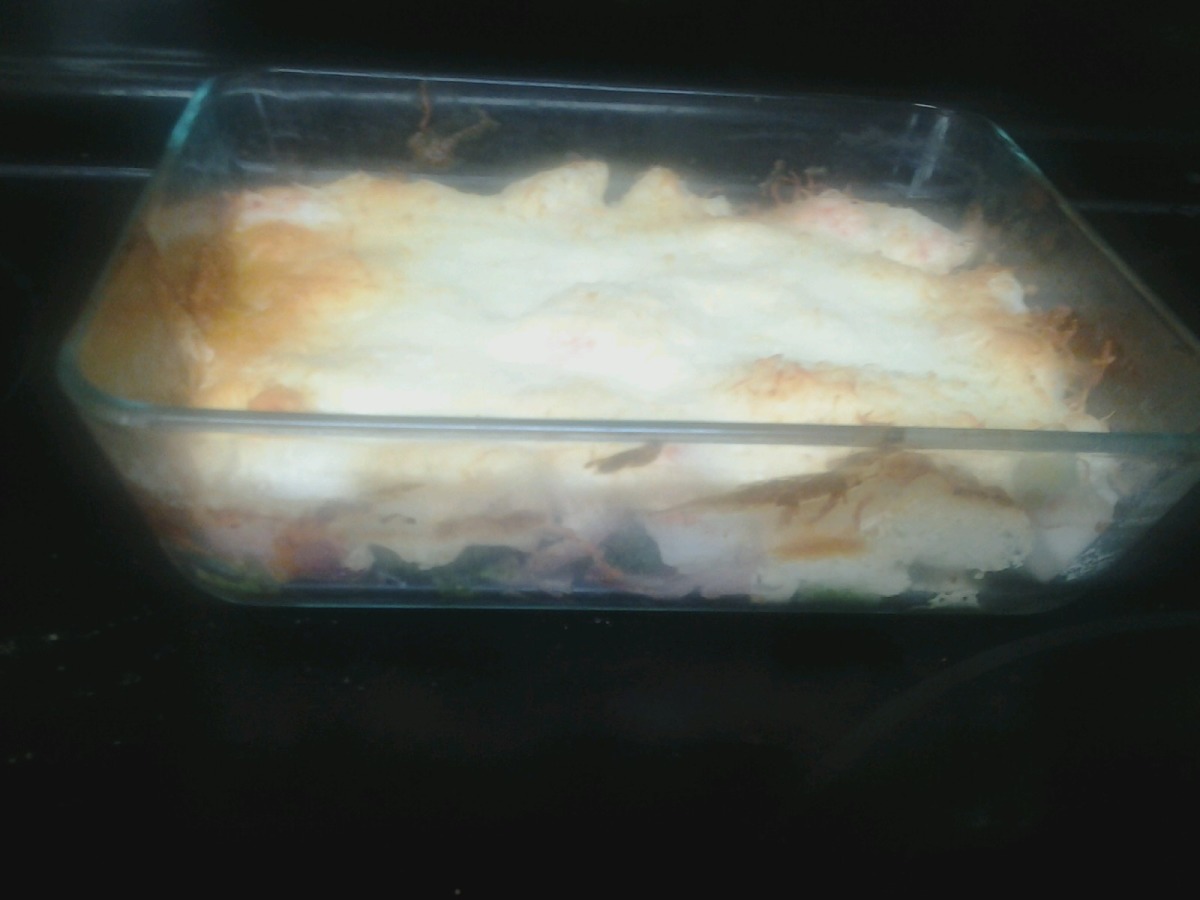 Crab Broccoli Bake