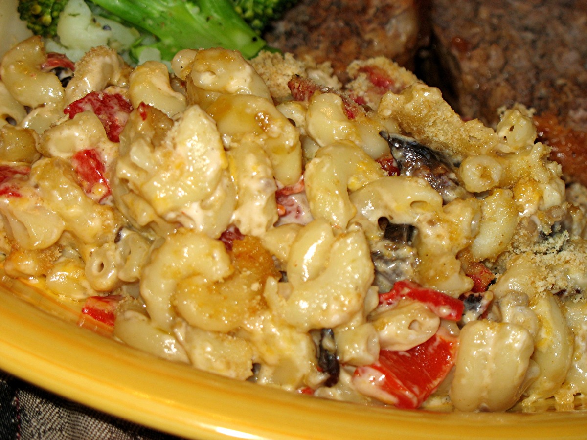 Mushroom Macaroni Casserole Recipe