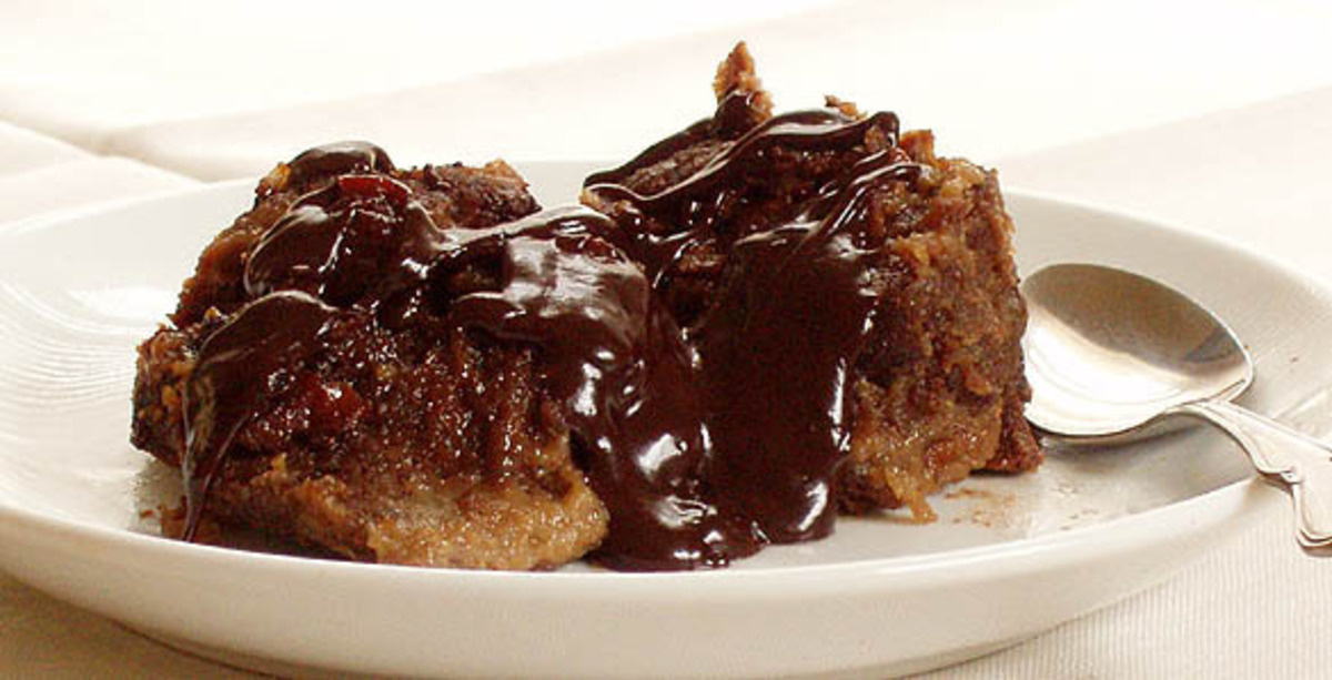Chocolate Bread Pudding-image
