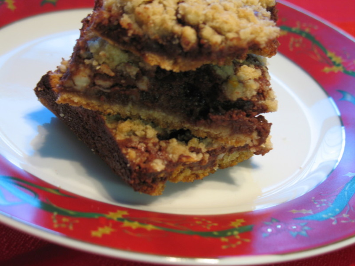 Chocolate Orange Cheesecake Bars