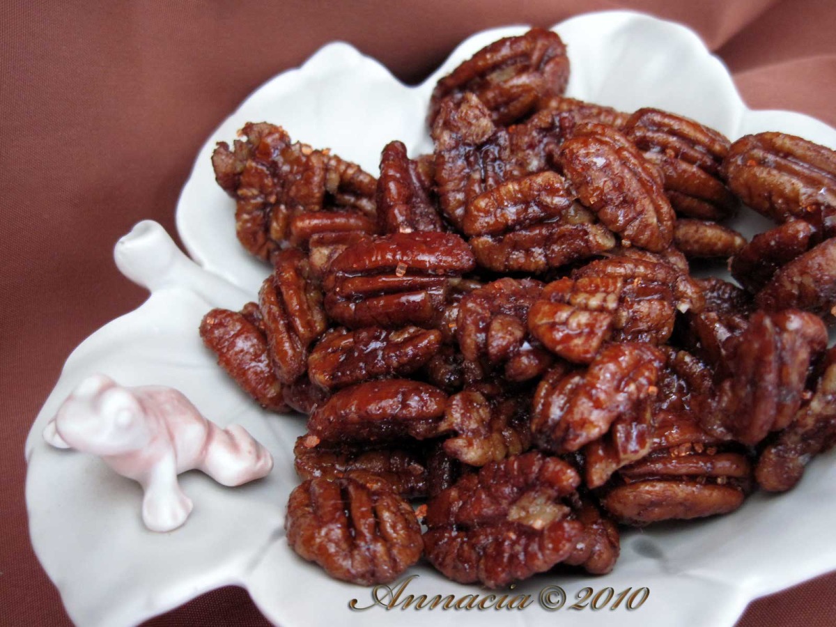 Cinnamon-Coffee Pecans image