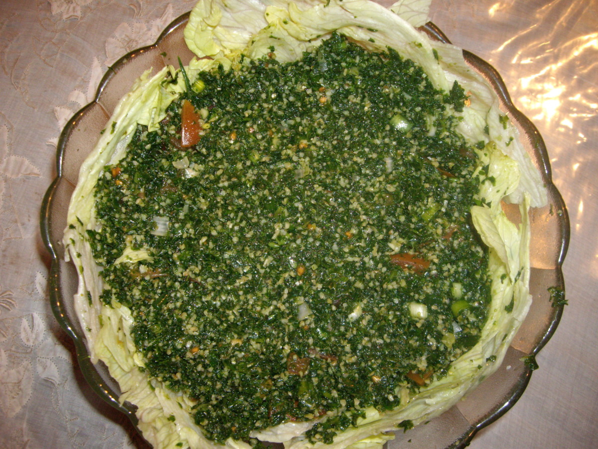 Tabule Arabic Salad Tabbouleh Recipe Food Com