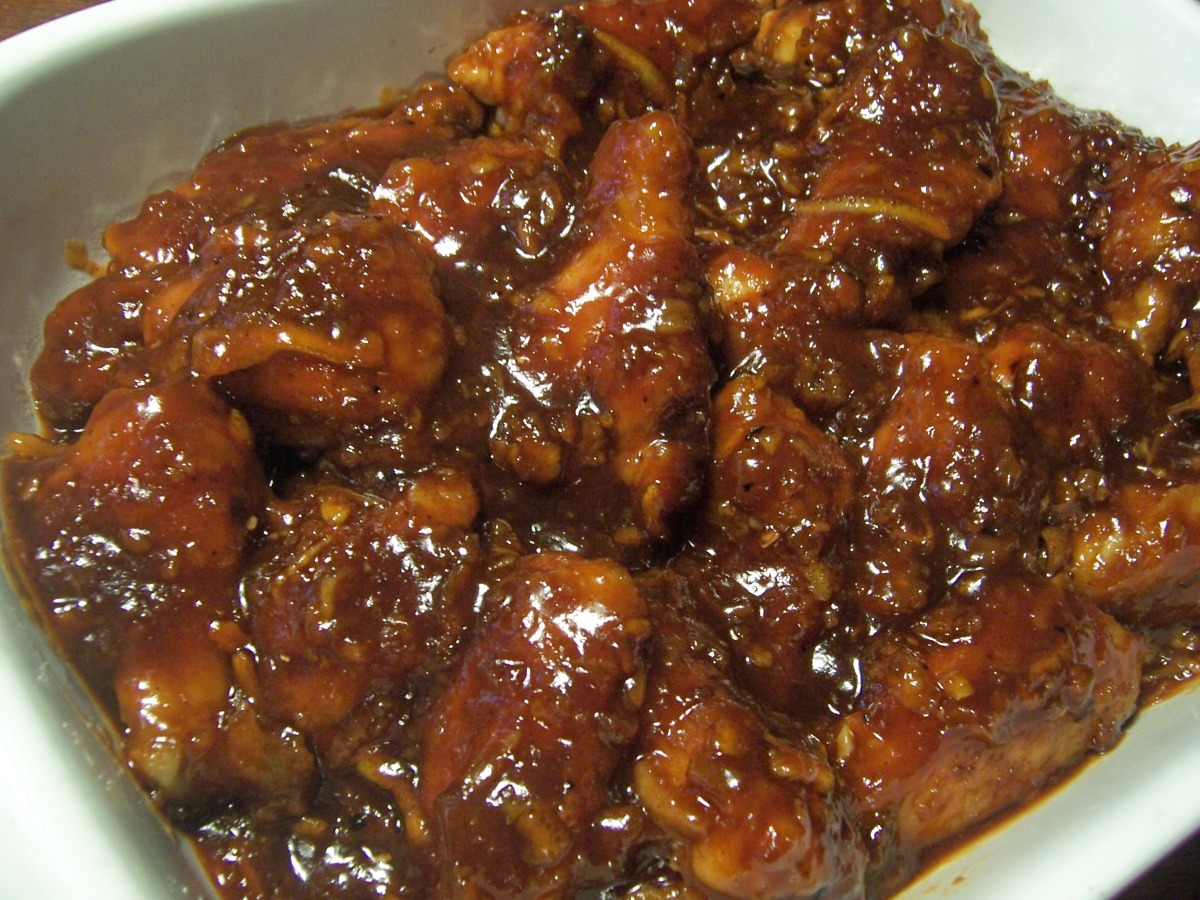 Ginger Orange Chicken Wings Recipe Food Com