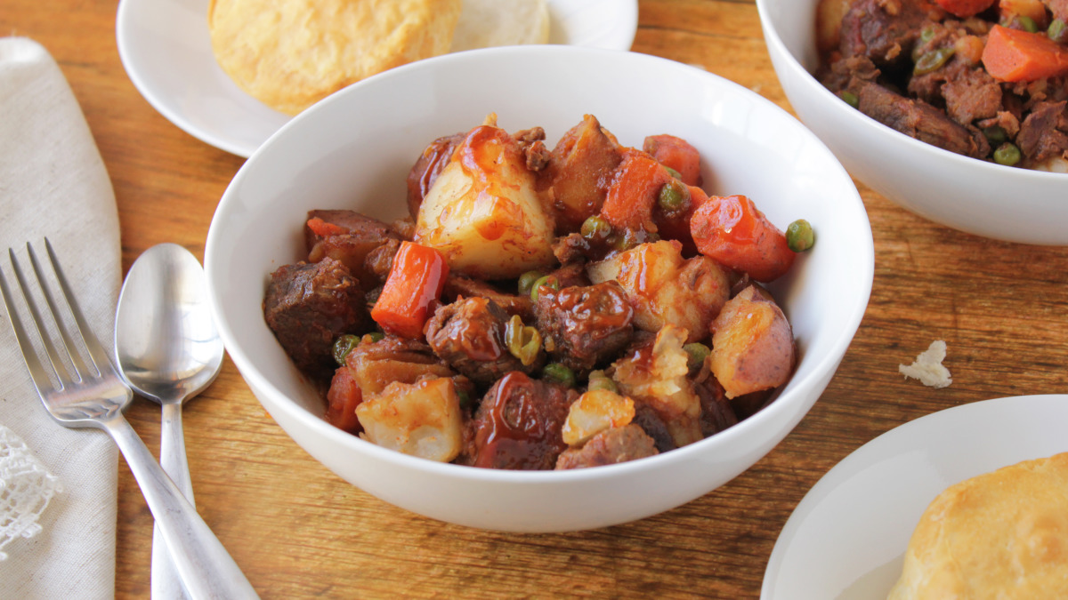 Slow Cooker Bbq Beef Stew Recipe Food Com