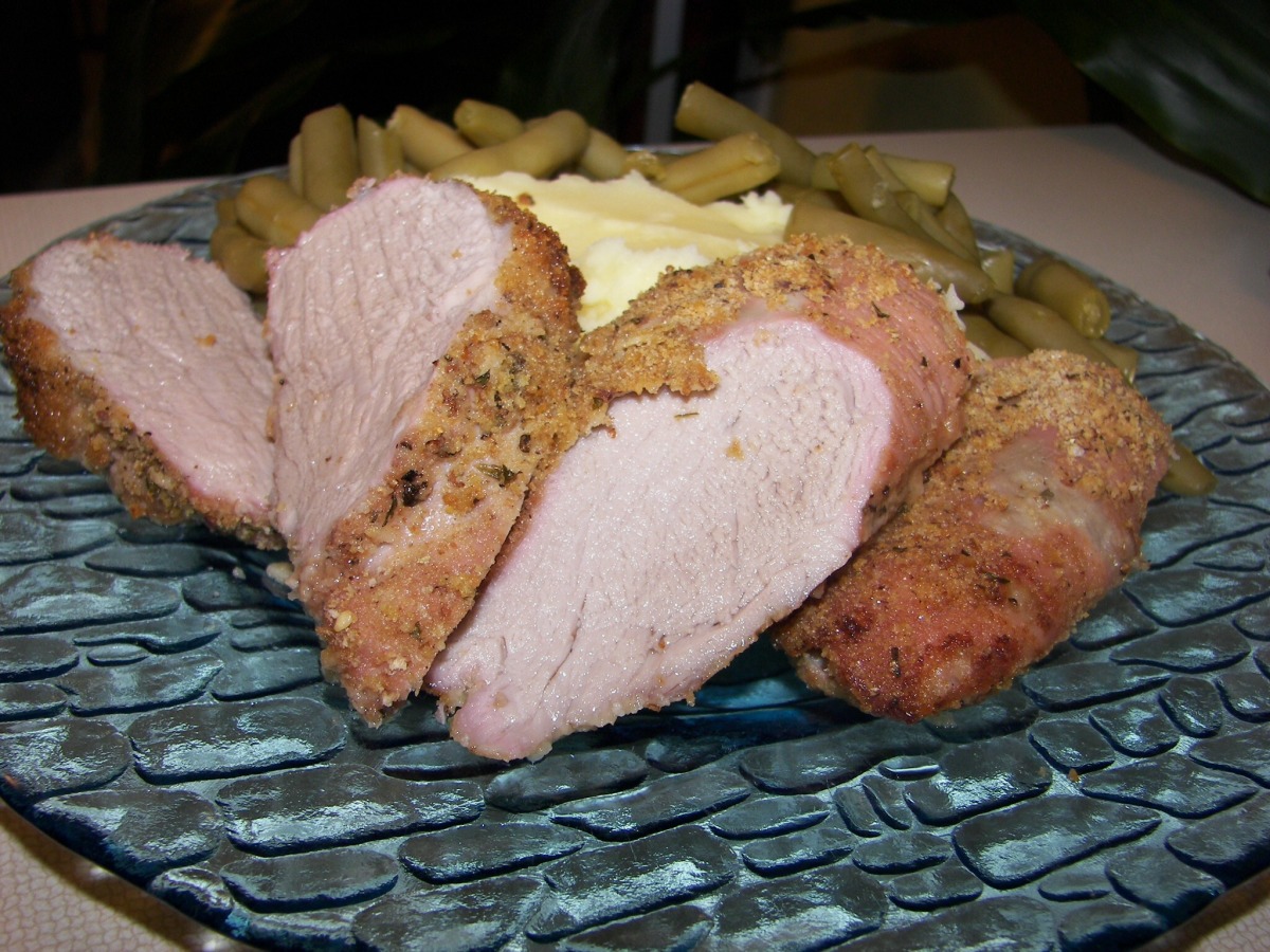 MustardCrusted Pork Tenderloins Recipe