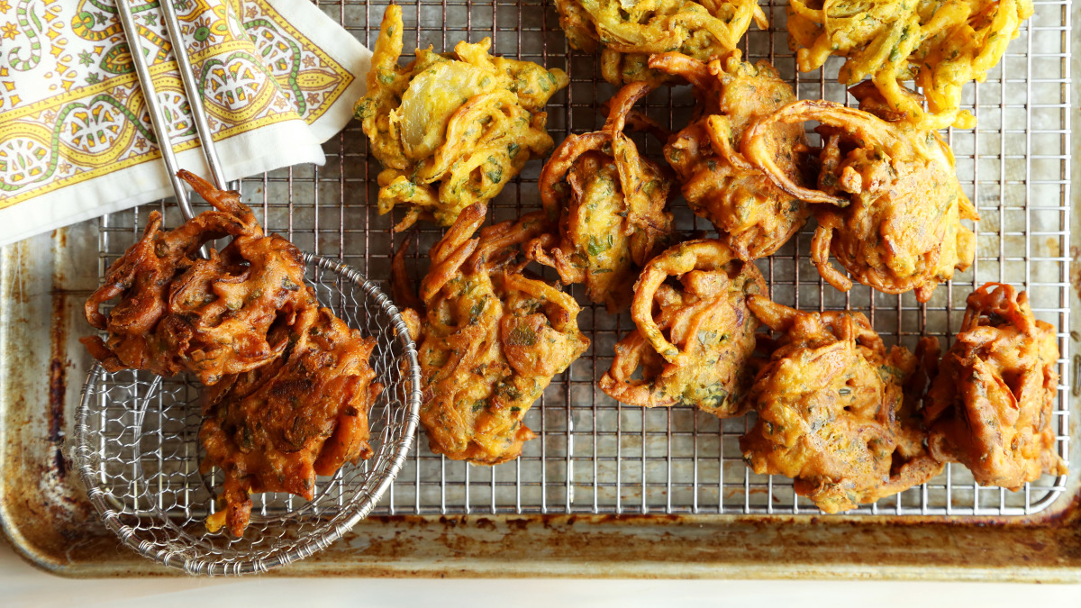Onion bhaji top