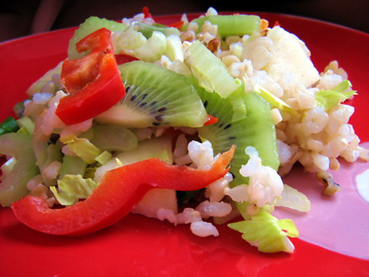 New Zealand Brown Rice Salad Recipe Food Com