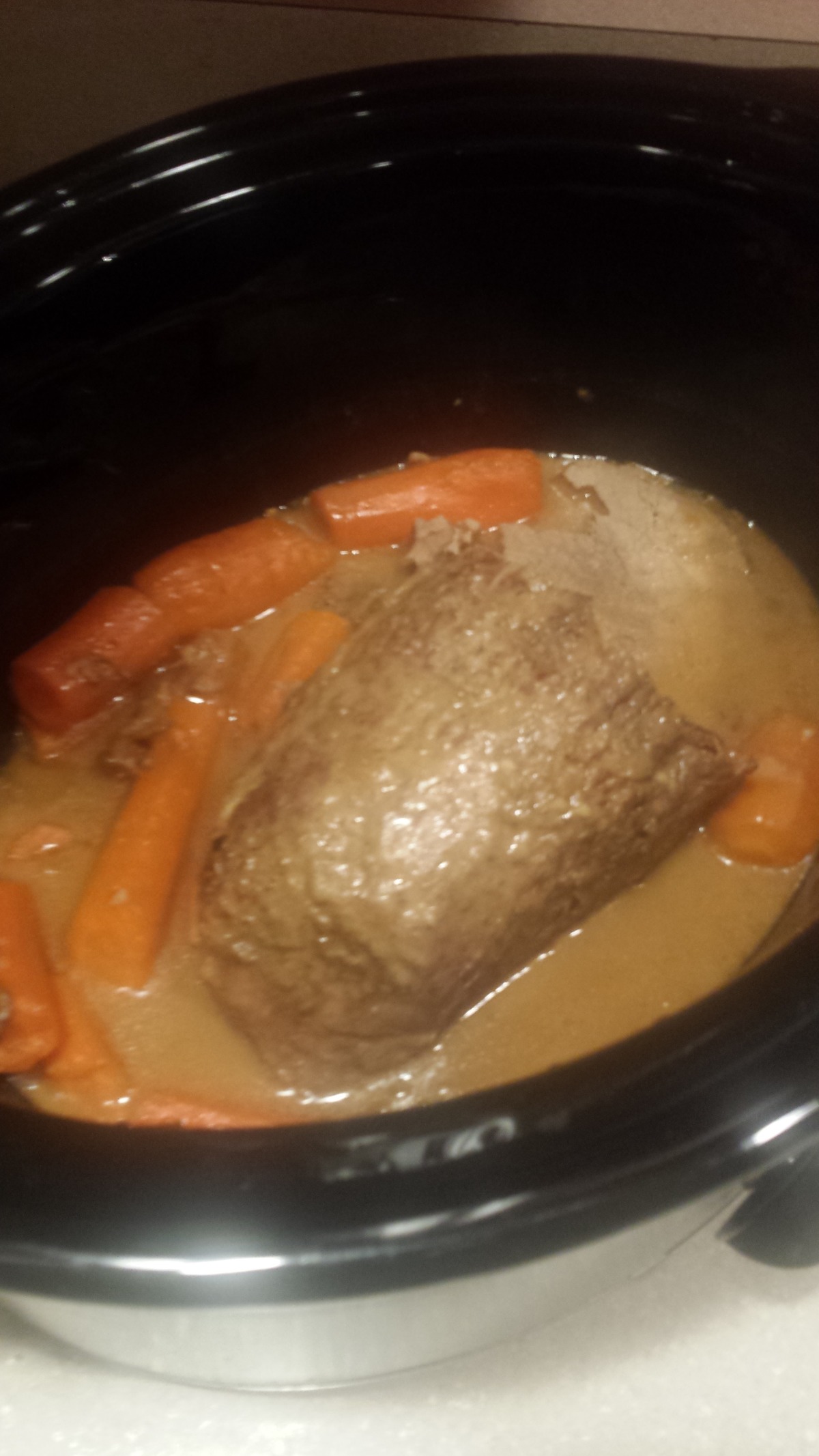 Kittencal's Slow Cooker Eye of Round Roast With Gravy image