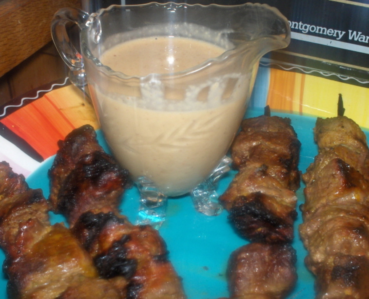 Best Spicy Beef Satay With Peanut Sauce Recipes