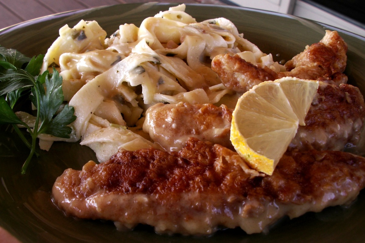 Tuscan Chicken in LemonWine Sauce (Scaloppine Al Limone) Recipe