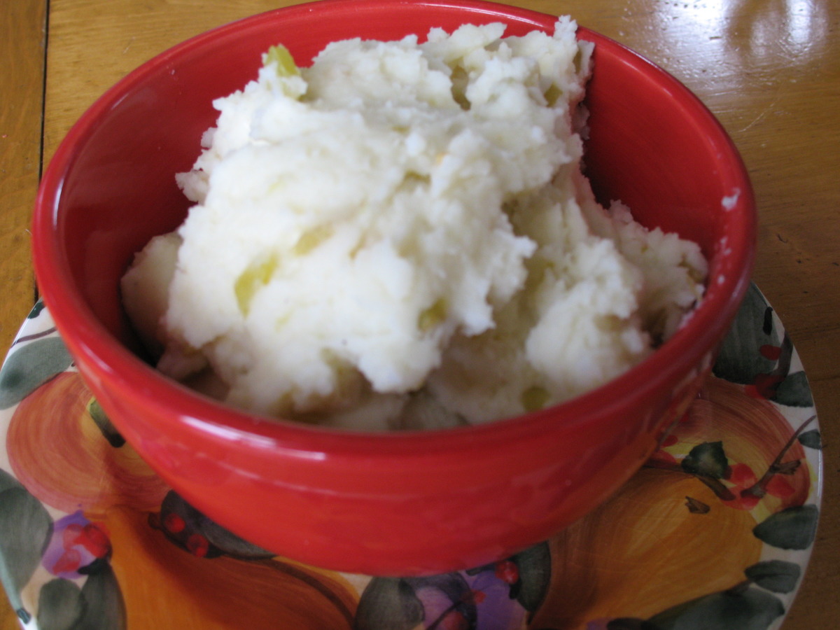 Green Chile Mashed Potatoes image