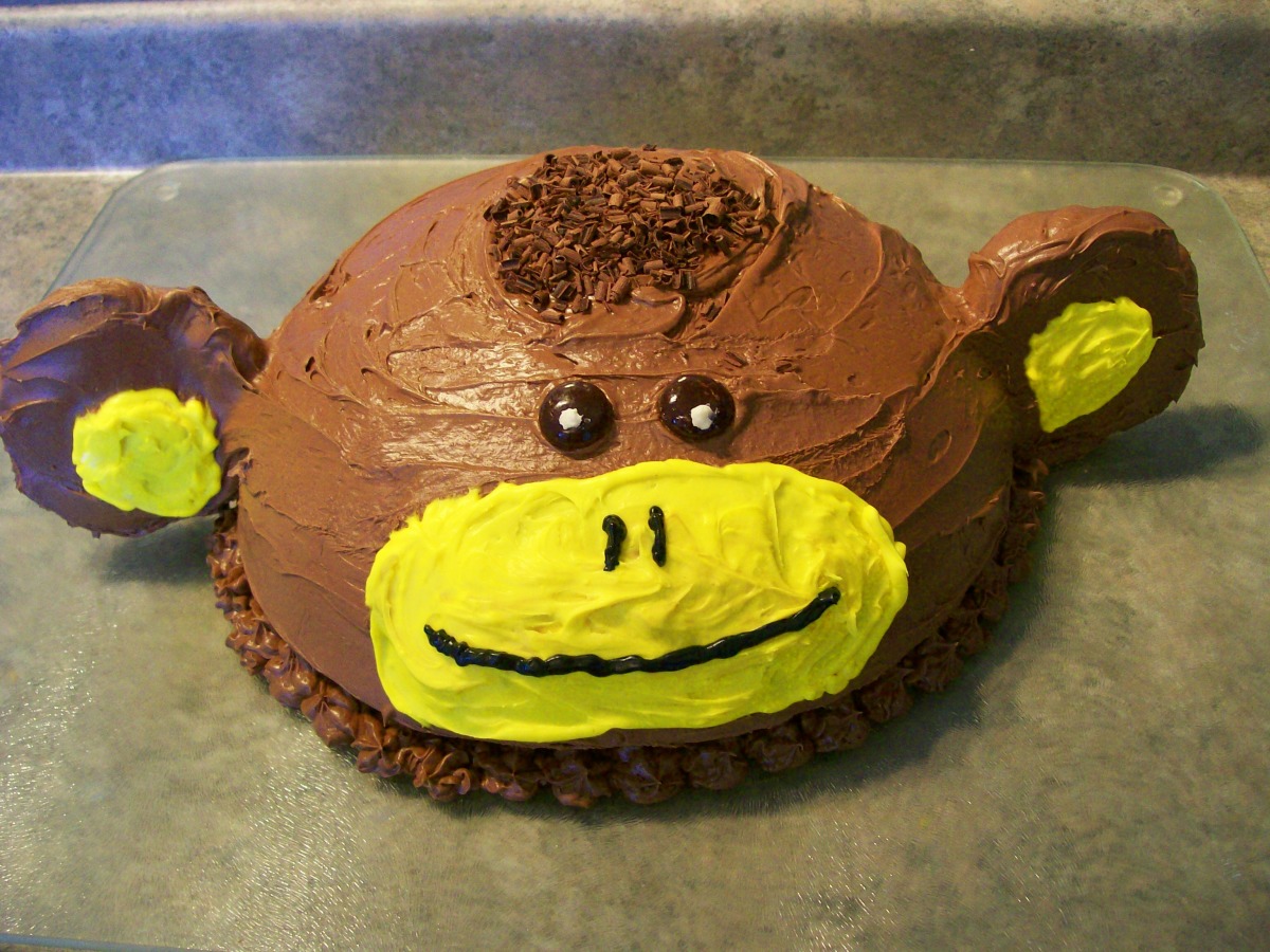 Fondant Animal Cake Recipe |Monkey Cake Design |Monkey Decorating For Birthday  Cake - YouTube