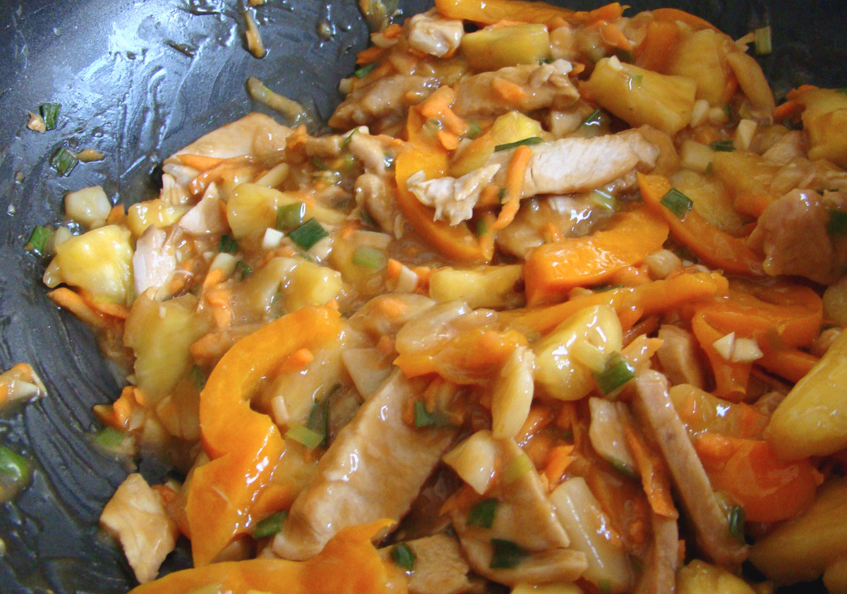 Sweet N' Sour Pork Stir-Fry from Light & Tasty Recipe - Food.com